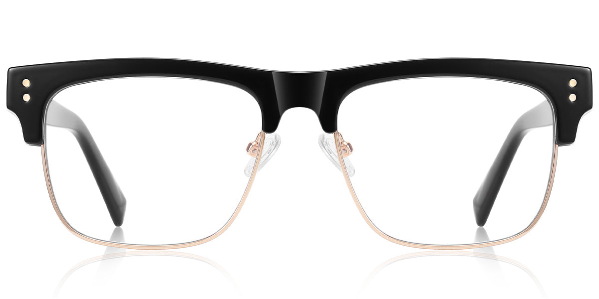 Lyon – Black-Gold Glasses