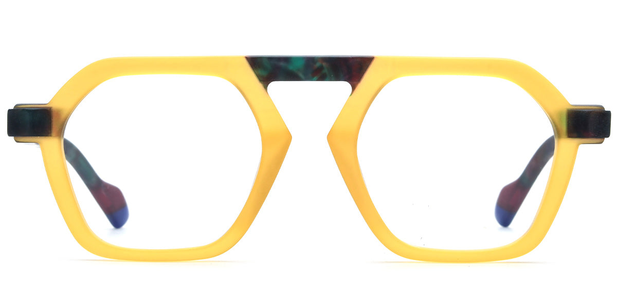 Accra – Pattern-Yellow Glasses