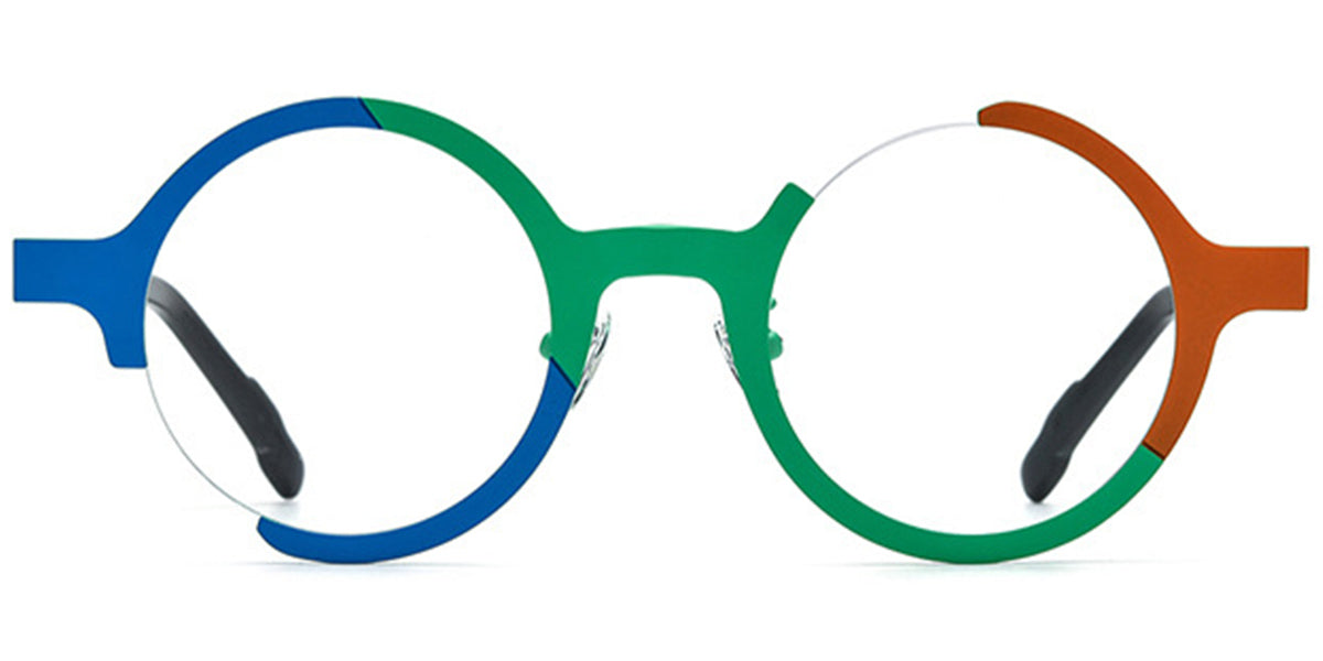 Tokyo – Pattern-Green Glasses
