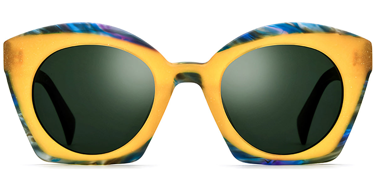 Sequim – Pattern-Yellow Sunglasses
