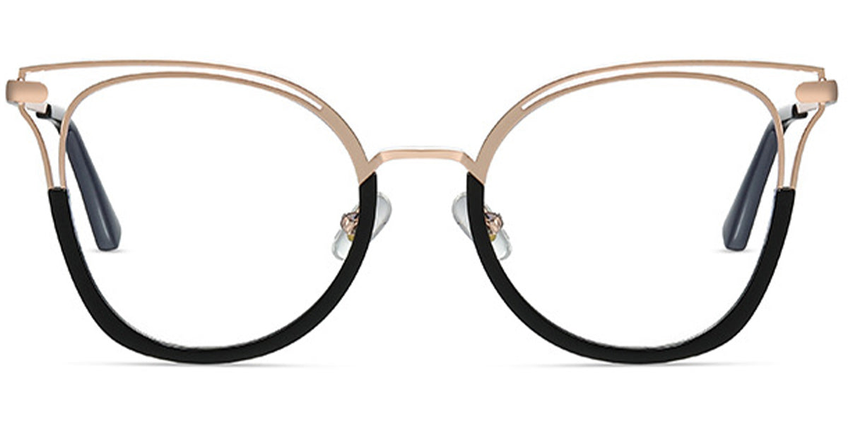 Sedona – Black-Gold Glasses