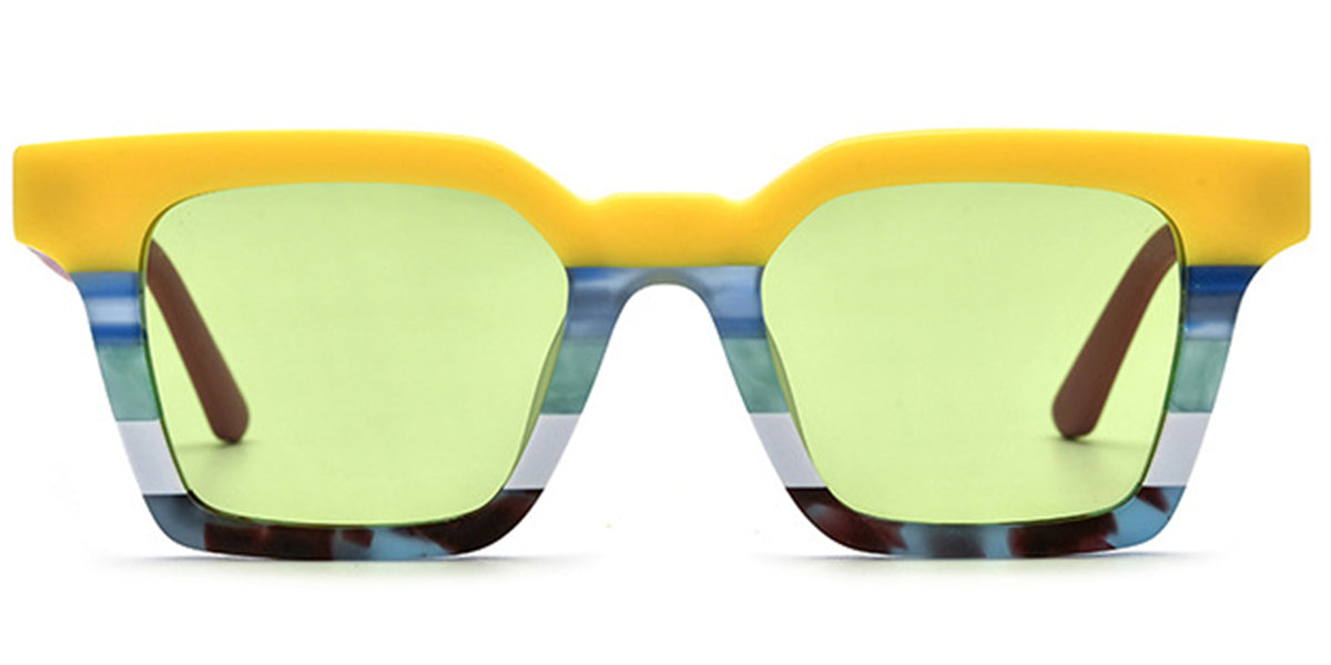 Aspen – Pattern-Yellow Sunglasses