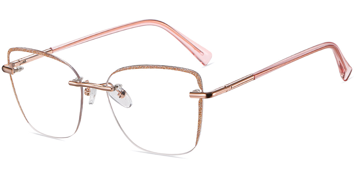 Asti – Translucent-Pink Glasses