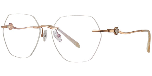 Pristina – Rose Gold Glasses