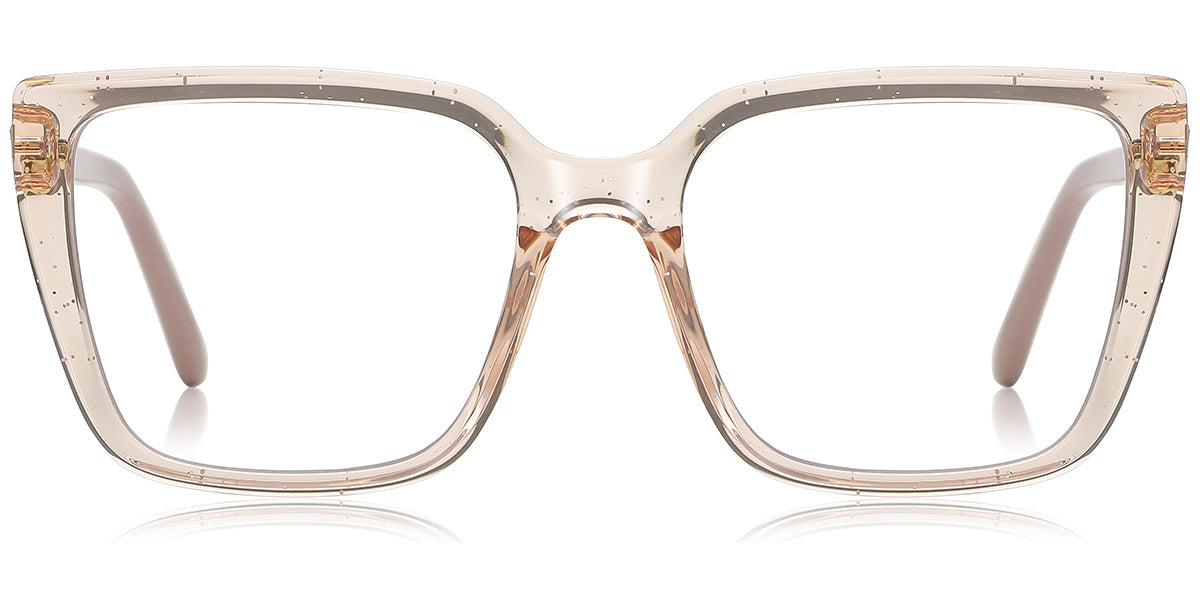 Oia – Translucent-Brown Glasses