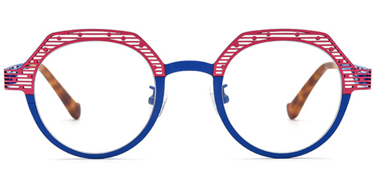 Topeka – Pattern-Pink Glasses