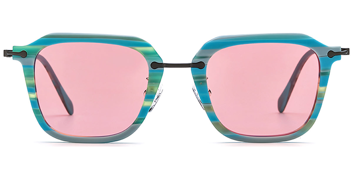 Dijon – Pattern-Blue Sunglasses