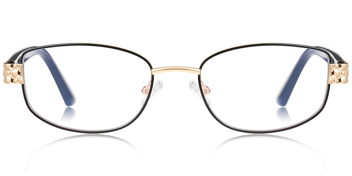 Alexandria – Black-Gold Glasses