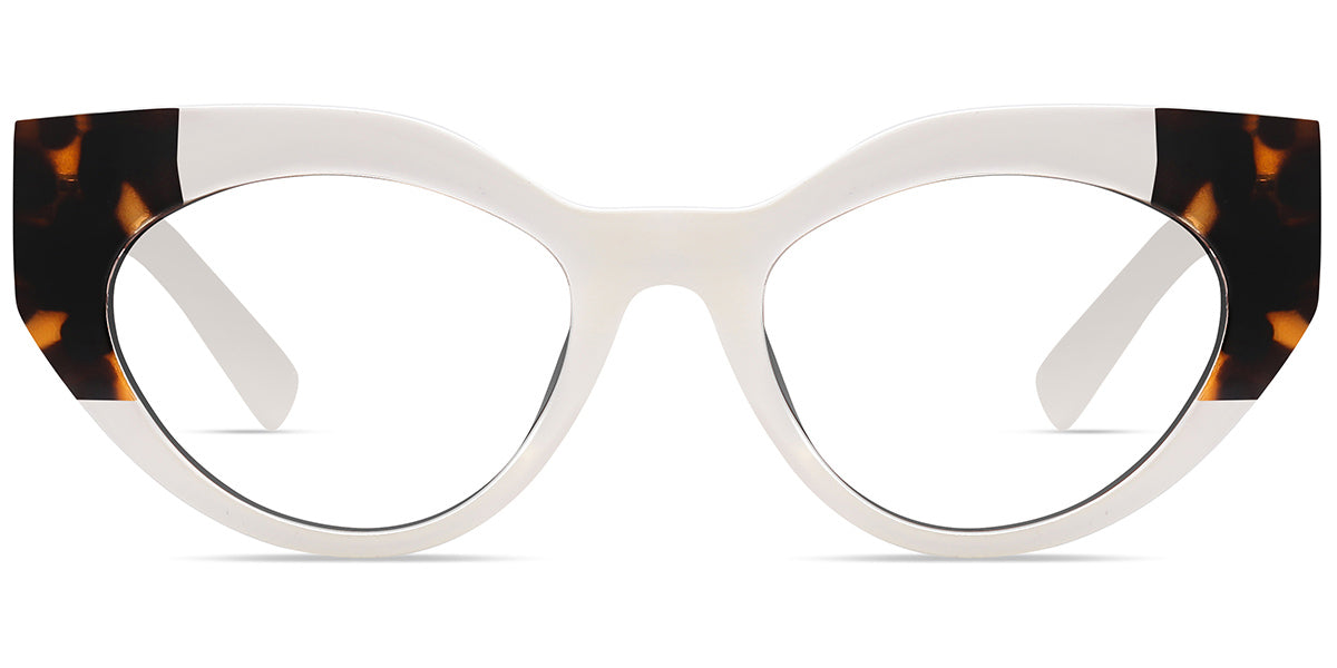 Asmara – Pattern-White Glasses
