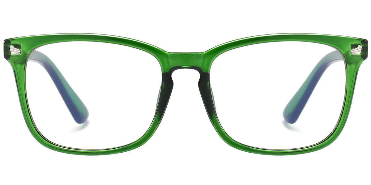 Lagos – Translucent-Green Glasses