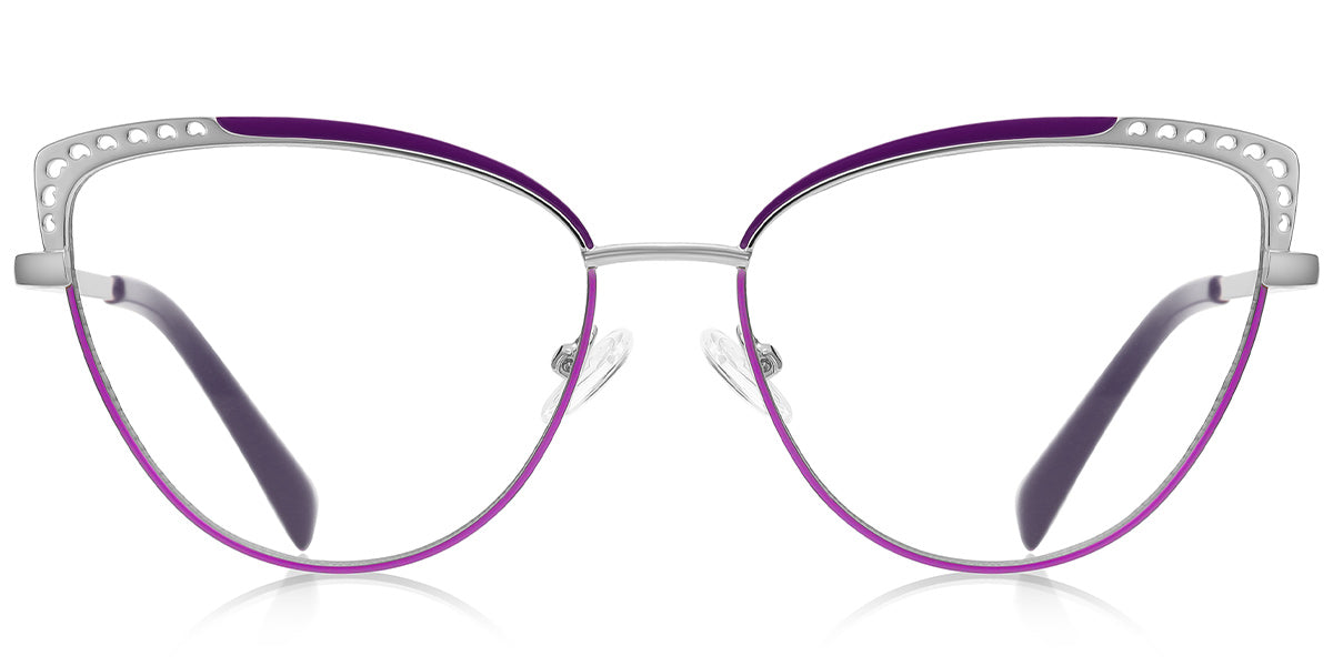 Sofia – Pattern-Purple Glasses