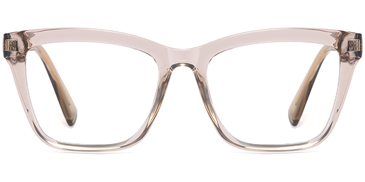 Elvas – Translucent-Brown Glasses