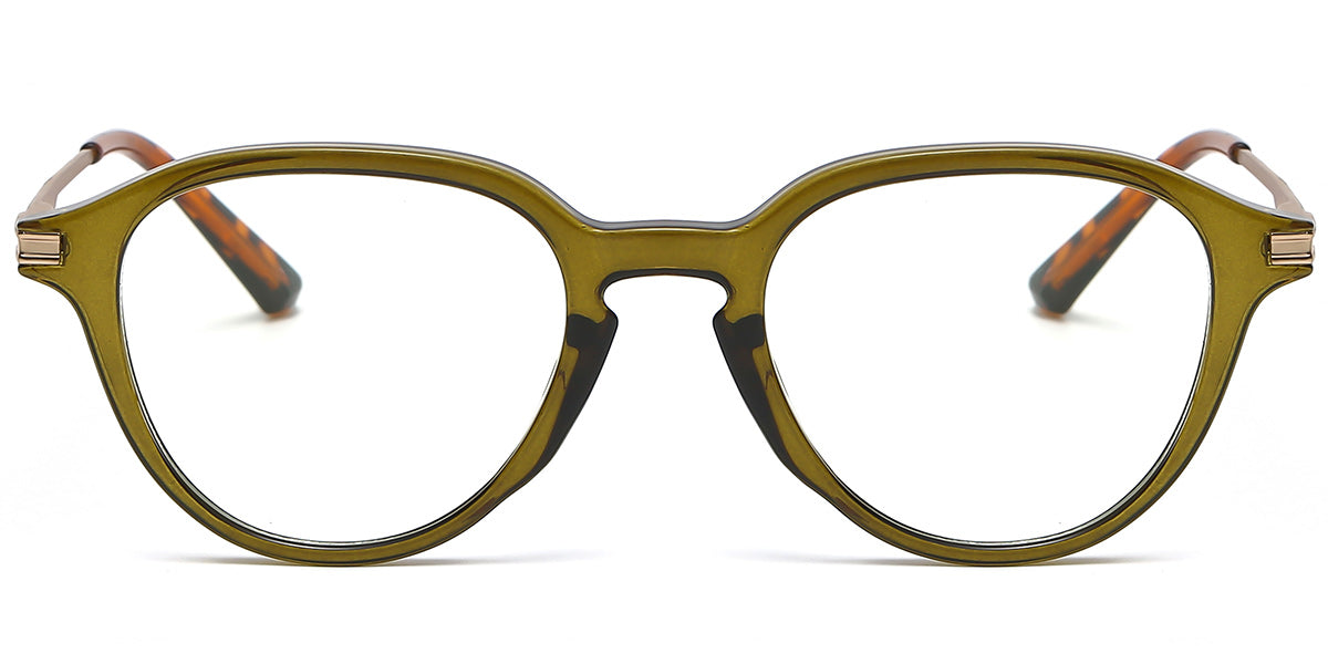 Berlin – Translucent-Green Glasses