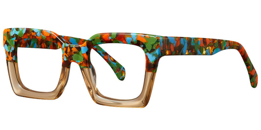 Giza – Pattern-Orange Glasses