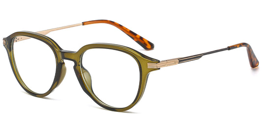 Berlin – Translucent-Green Glasses