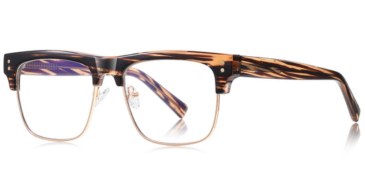 Lyon – Pattern-Brown Glasses