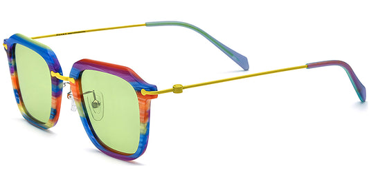 Dijon – Pattern-Purple Sunglasses