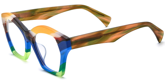 Abisko – Pattern-Blue Glasses