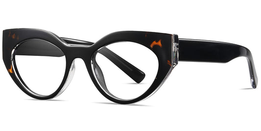 Asmara – Pattern-Black Glasses