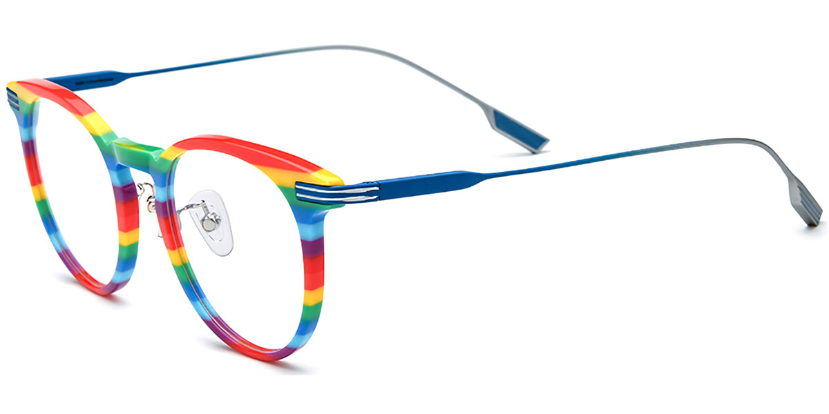 Ivalo – Pattern-Blue Glasses