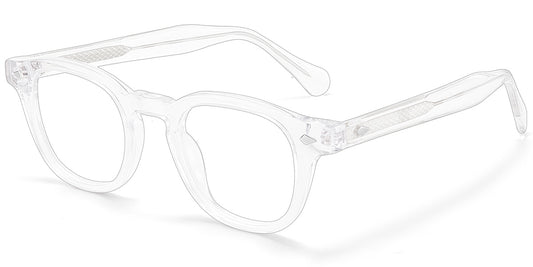 Ozark – Translucent-White Glasses