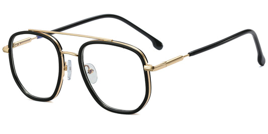 Jasper – Black-Gold Glasses