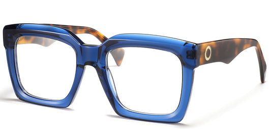 Buka – Translucent-Blue Glasses