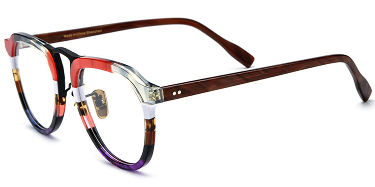 Kazan – Pattern-Black Glasses