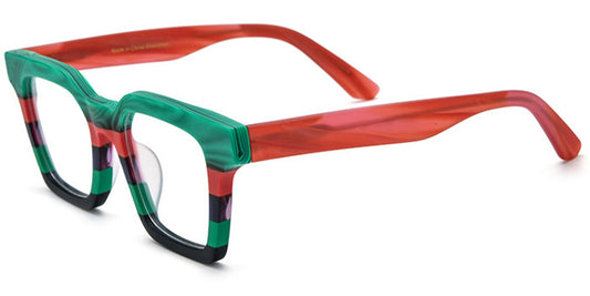 Aspen – Pattern-Green Glasses