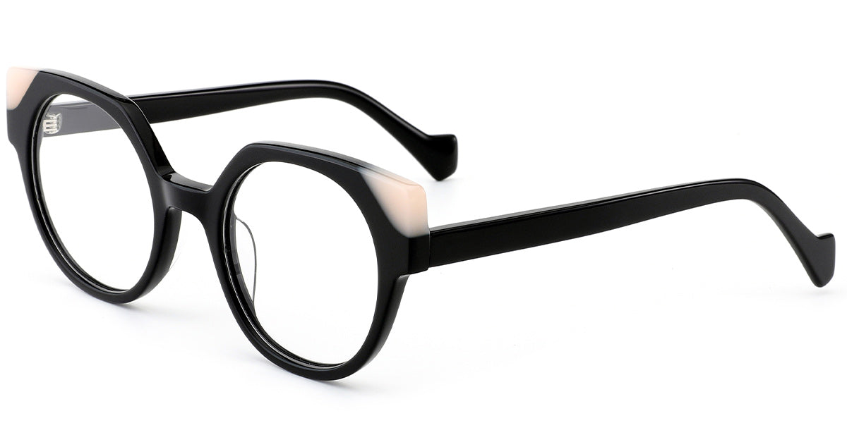 Minsk – Pattern-Black Glasses