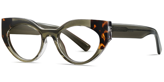 Asmara – Pattern-Green Glasses