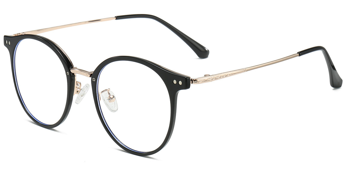 Treviso – Black-Gold Glasses