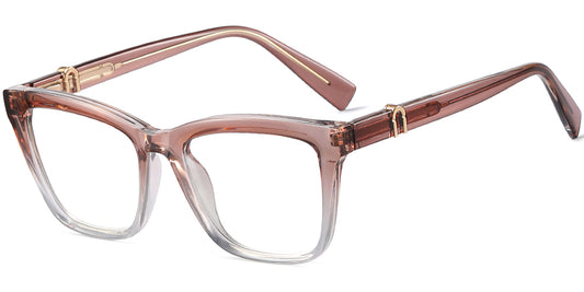 Elvas – Gradient Brown Glasses