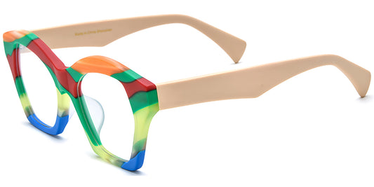 Abisko – Pattern-Green Glasses