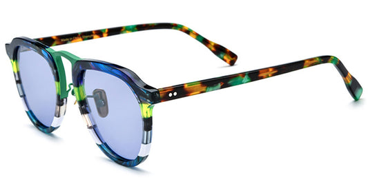 Kazan – Pattern-Green Sunglasses