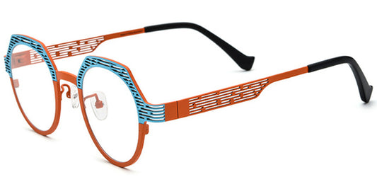 Topeka – Pattern-Blue Glasses