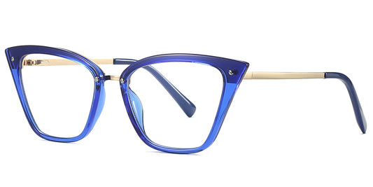 Chicago – Translucent-Blue Glasses