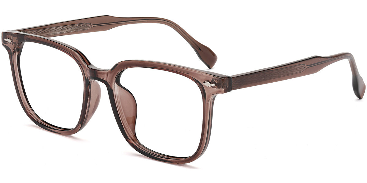 Nelson – Translucent-Brown Glasses