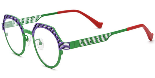 Topeka – Pattern-Purple Glasses