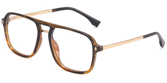 Kailua – Pattern-Brown Glasses