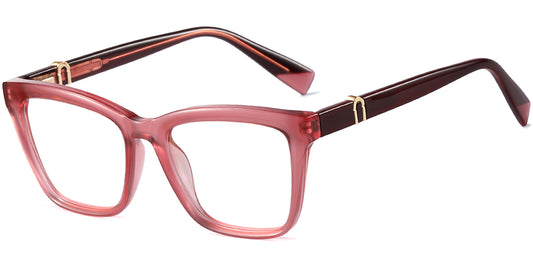 Elvas – Translucent-Red Glasses