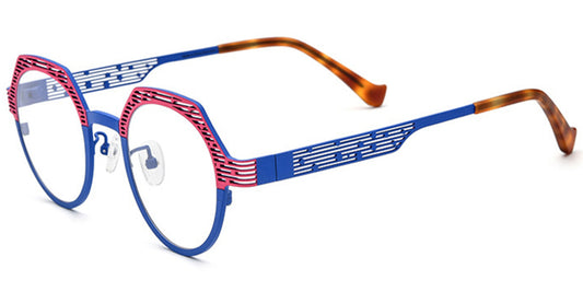 Topeka – Pattern-Pink Glasses