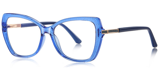 Fira – Glitter-Blue Glasses