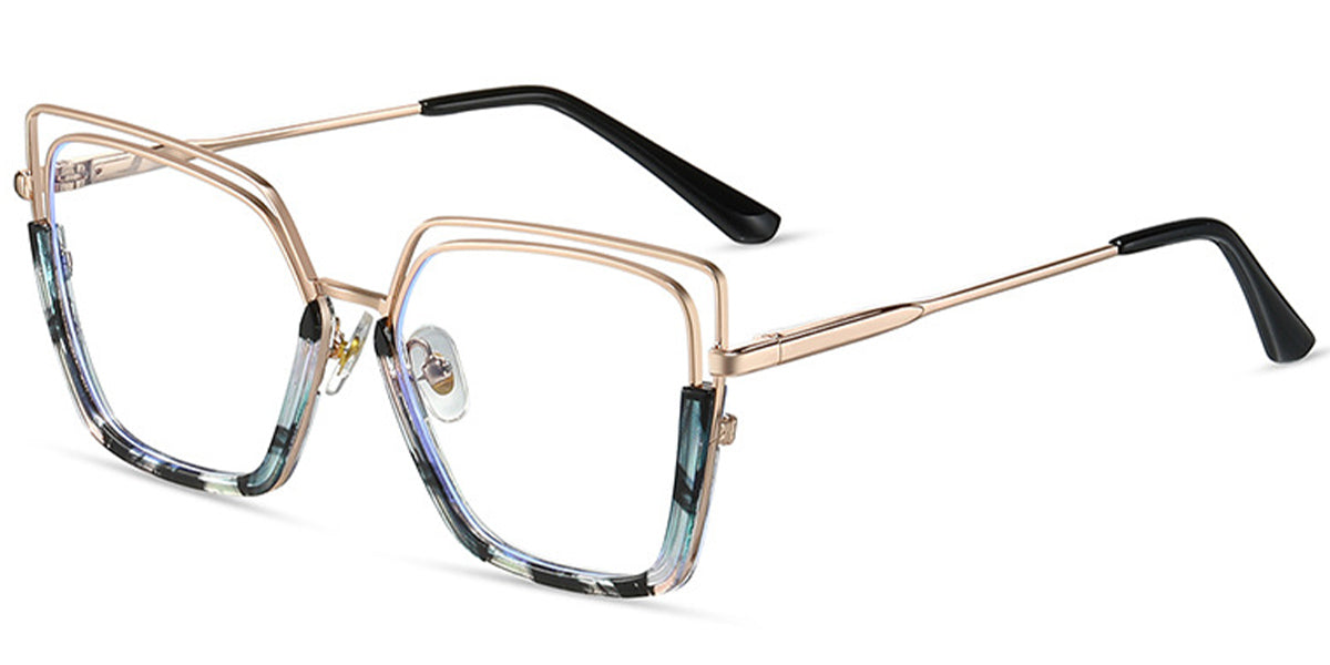 Esteli – Pattern-Green Glasses