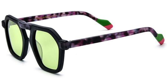 Accra – Pattern-Black Sunglasses