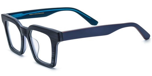 Aspen – Pattern-Blue Glasses