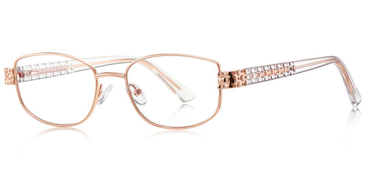 Alexandria – Rose Gold Glasses