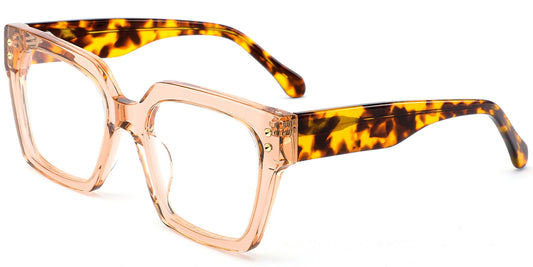 Visby – Translucent-Brown Glasses