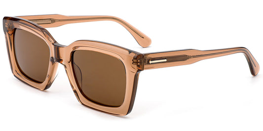 Dover – Translucent-Brown Sunglasses