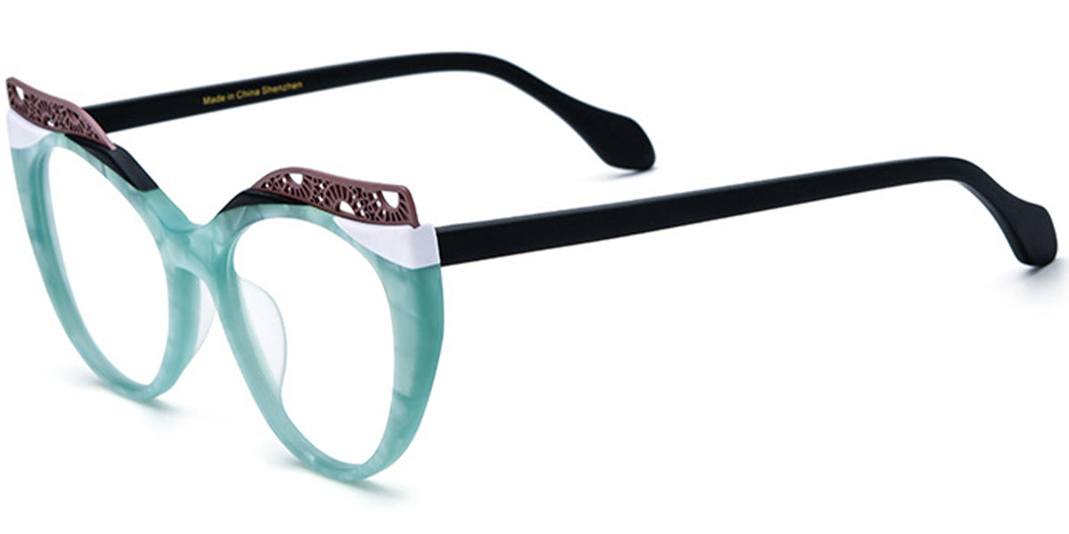 Destin – Pattern-Green Glasses